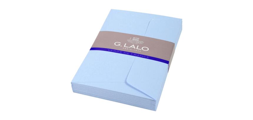 25 enveloppes C6 (114x162mm) Vergé doublées adhésives