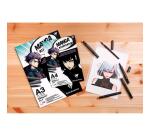 Bloc Illustration Manga A3 20F 250g