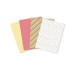 Assortiment 4 papiers foil Boudoir gourmand - Assortiment