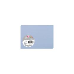 Paquet de 25 cartes simples Pollen 110x155mm 210g/m2 - Bleu lavande
