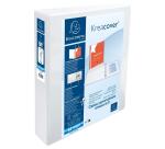 Classeur 2 anneaux cartonné Exacompta Kreacover® personnalisable A4 maxi - Dos 7,5 cm blanc