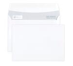 Boite de 500 Enveloppes Blanches C6-114x162mm - Auto-Adhésives - 80g/m2 - Blanc