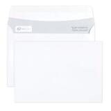 Boite de 500 Enveloppes Blanches C6-114x162mm - Auto-Adhésives - 80g/m2 - Blanc