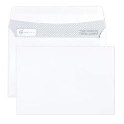 Boite de 500 Enveloppes Blanches C6-114x162mm - Auto-Adhésives - 80g/m2 - Blanc