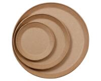 Set de 3 assiettes à suspendre - Kraft