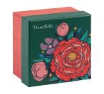 Frida Kahlo, Set de 3 boîtes gigognes carrées 25x25x12 cm, 20x20x11cm, et 16x16x10 cm