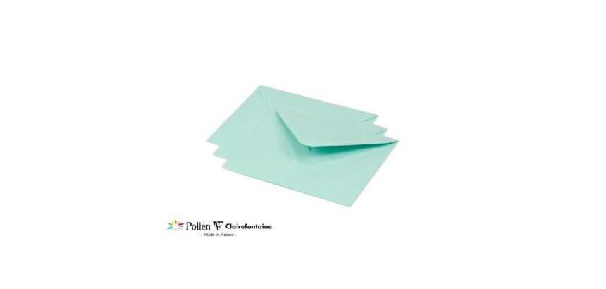Paquet de 20 enveloppes Pollen 125x138mm 120g/m²