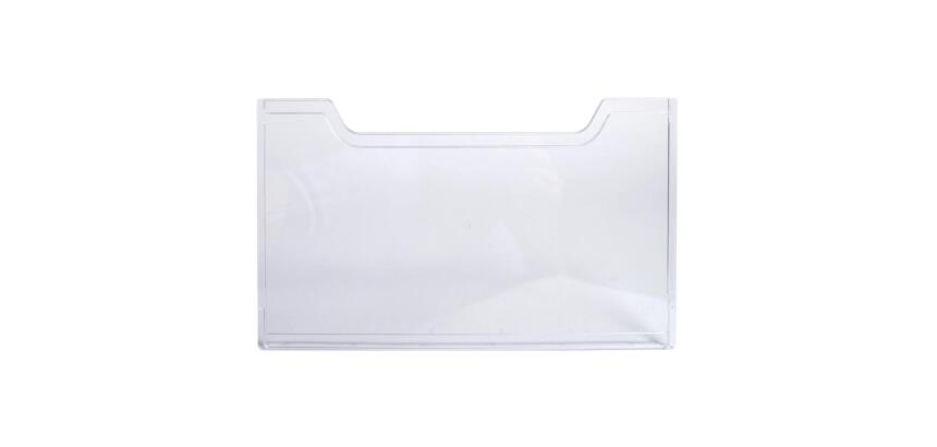 Panel de cubierta de distribuidor folletos de pared - A4 horizontal - 0 ,6 x 32,7 x 18,8 cm - 6x327x188 mm
