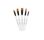 Darwi For You set de 5 pinceaux larges - Blanc