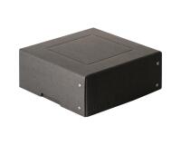 Caja de almacenamiento PureBox Negro de Exacompta 21 x 21 x 8.5 cm de alto