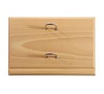 Socle luxe en chêne pour Bloc-pratic - Marron clair