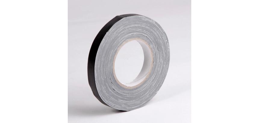 Toile adhésive rouleau 19mmx50m - Noir