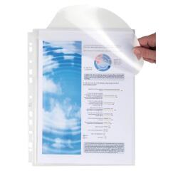Estuche Exacompta de 5 fundas para mini CD y disquetes PVC alta calidad 14x100º - A4 - Incoloro