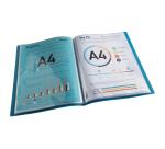 Protège-documents en polypropylène rigide recyclé Maïa 80 vues - A4 - Couleurs assorties