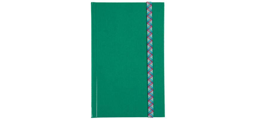 Carnet Iderama 170x110, 192 pages lignées - Vert