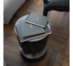 Notepad Rhodiactive 90g reliure intégrale A5 14,8x21 cm 160 pages ligné microperforé - Noir