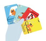 Jeux de cartes, Jeu des 7 familles - Multicolore