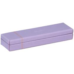 Rhodiarama plumier simili cuir italien 21x5,5x3 cm - Iris