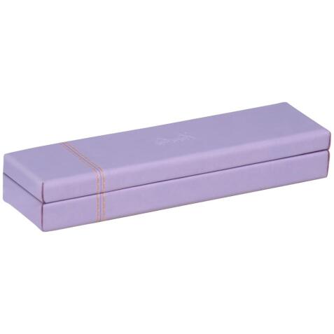 Rhodiarama plumier simili cuir italien 21x5,5x3 cm - Iris
