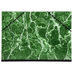 Art Folder Marbled 37x52cm - Green