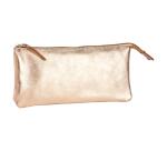 CUIRISÉ Grande Pochette 2 compartiments 22x11 cm - Cuivre