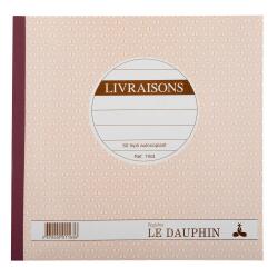 Le Dauphin Book for Deliveries 50 Triplicate, 210x210 - Oat