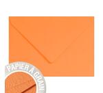 Paquet de 5 enveloppes Grain de Pollen 162x229mm 120g/m² - Curcuma