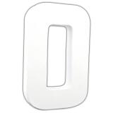 Lettre O 20,5cm - Blanc
