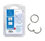Blister de 10 anneaux articulés - Diamètre 25mm