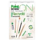 PaintON Recyclé bloc spiralé 12F A3+ 250g