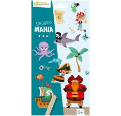 Decalco' Mania, Pirates - Multicolore