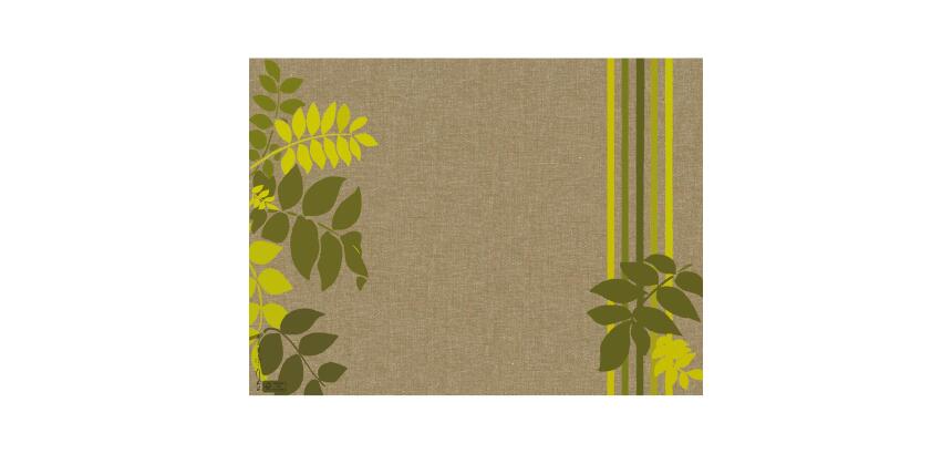 Barquette de 400 sets de table papier gaufré recyclé 80g/m2, Nature - Format 30x40cm - Nature