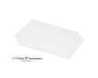 Paquet de 25 cartes simples Pollen 158x222mm 210g/m² - Blanc