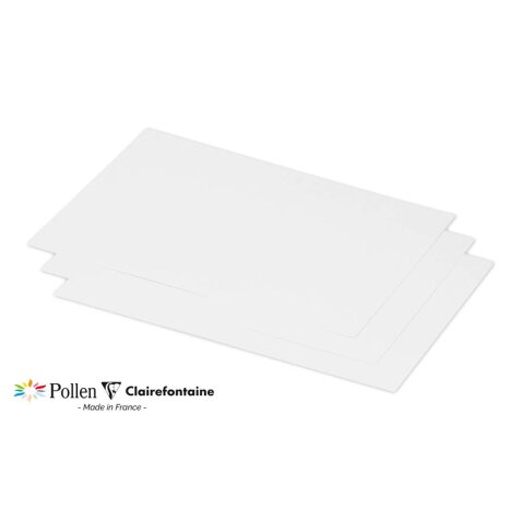 Paquet de 25 cartes simples Pollen 158x222mm 210g/m²