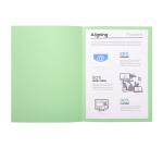 Paquet de 100 chemises Forever® 220 100% recyclé - 24x32cm - Vert Pré