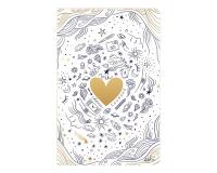 Adolie, Carnet cousu fil 11x17cm, 96 pages, ligné, ass.