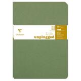Age Bag, Heft A4, 48 Blatt 90g, liniert mit Rand - Grün