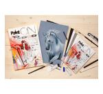 Paint'ON n°6 bloc collé 24F A5 250g assorti 6x4F - Assortiment