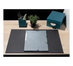 Sous-main en carton rigide OfficeByMe 57,5 x 37,5 cm - Noir