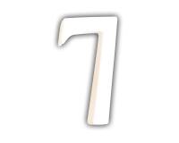 Petit chiffre 7 12cm - Blanc