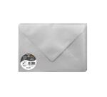 Enveloppe Pollen Clairefontaine 120 g/m² sans fenêtre avec patte autocollante couleur - Paquet de 20