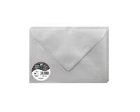 Enveloppe Pollen Clairefontaine 120 g/m² sans fenêtre avec patte autocollante couleur - Paquet de 20