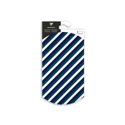 Pochette cadeau, 16x22cm, Blue Line - Bleu