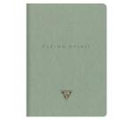 Flying Spirit piqûre textile A5 96 pages ligné motifs assortis papier ivoire 90g - Vert de gris