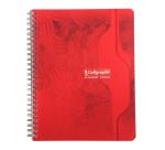 Cahier reliure intégrale 7000 17x22 cm 100 pages petits carreaux 70 g - Assortis