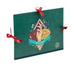 Frida Kahlo, Carton à dessin 28x38cm, fermeture avec 3 rubans