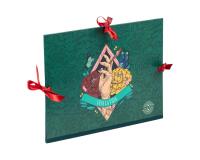 Frida Kahlo, Carton à dessin 28x38cm, fermeture avec 3 rubans