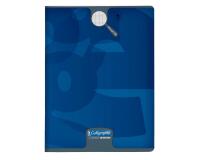 Cahier piqué 8000 CARTE 24x32 cm 96 pages grands carreaux 90 g - Assortis