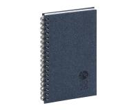 Agenda de poche Eurotime 16S spiralé Forever recyclé 9 x 16 cm Semainier Janvier à décembre 2026 - Bleu