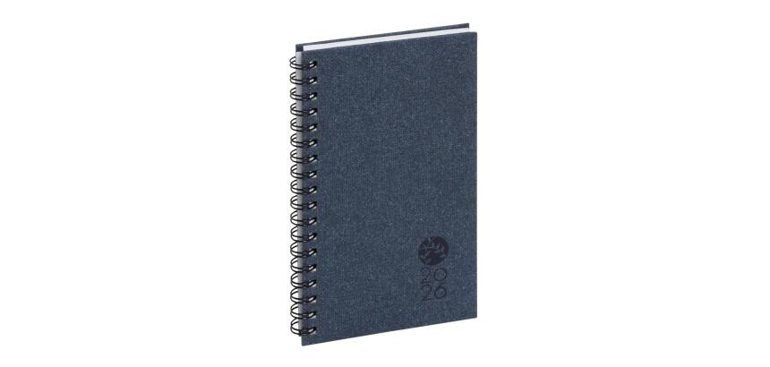 Agenda de poche Eurotime 16S spiralé Forever recyclé 9 x 16 cm Semainier Janvier à décembre 2026